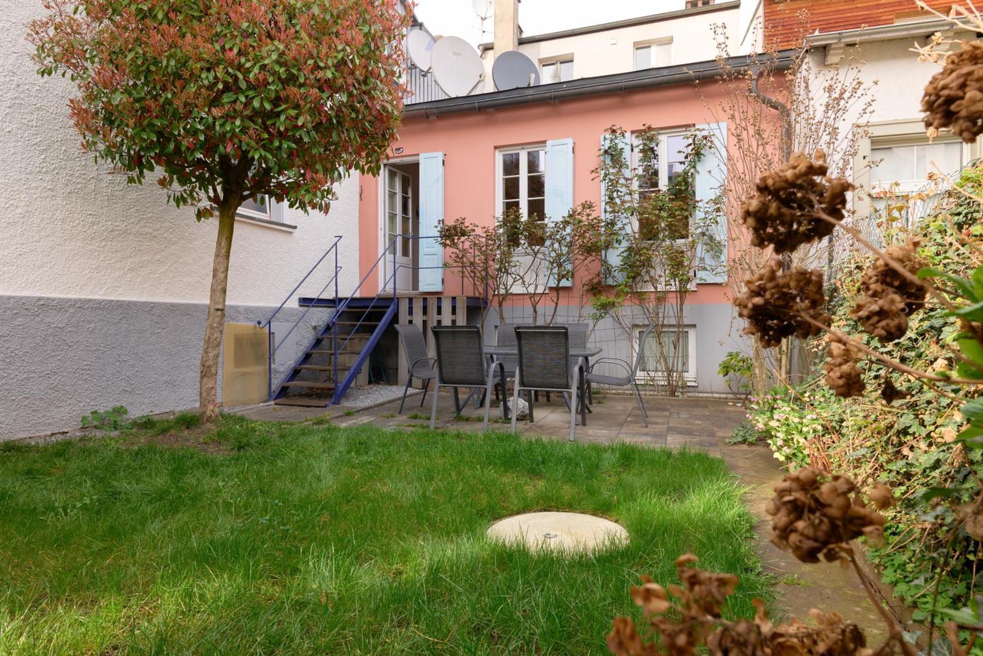 Stilvolle Gartenterrassenwohnung Mitten In Bregenz Eksteriør bilde